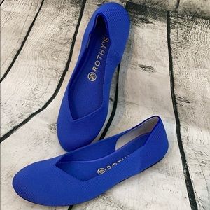 Rothy’s EUC slip on cornflower flats